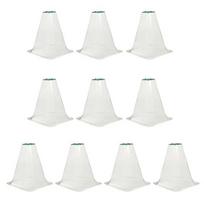 10/20 vnt. Garden Cloche skaidrus mini šiltnamis su pasukama ventiliacijos anga Daugkartinio naudojimo augalų apsauga lauko augalams, apsauga nuo užšalimo 10pcs