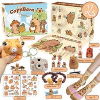 Capybara Advent Calendar Blind Box Gifts For Children Christmas Decorations New Year's Eve Decorations New Year Decor Keychain