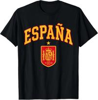 Spain Crest Arched Espana T-Shirt M