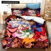 3D Printed Anime Tengen Toppa Gurren Lagann Duvet Cover Bedding Set Double Twin Full Queen King Adult Kid Bedclothes Quilt Cover 135x200cm