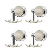 Strong Plastic Rotating Holders Full Turn Design Multipurpose Suction Holder for Hanging Utensils Towels Bath Items