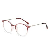 New Stylish Photochromic Sun Glasses Anti Blue Light Women Men Circular Outdoors Sun Glasses Vintage Sun Glasses