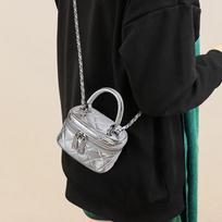 Bag summer female messenger new this year popular bag box bag niche design chain mini bag