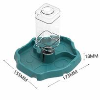 New Removable Reptile Feeder Easy-Clean Shallow Turtle Feeding Dish Non-Tip Large Capacity Small Pet Bowl Pet Supplies