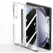 Business Matte Solid Color Slim Case For Samsung Galaxy Z Fold 7 6 5  with S Pen and S Pen Holder Screen Film Protector Cover Galaxy Z Fold5
