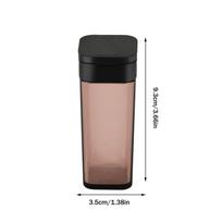 Plastic Four-grid Barbecue Spice Bottle Household Combination Set Salt Pepper Jar Kitchen Sealed Moisture-proof Spice Container