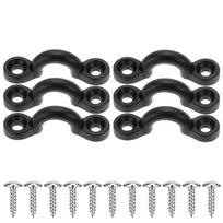 6-20PCS Kayak Clips Nylon Kayak Pad Eye Anchor Point Tool Marine Boats Aquatic Sports Surfing Deck Rigging Kit Boat Accessories