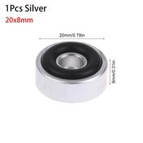 1/4Pcs Aluminum Alloy Speaker Spikes Stand Absorb Shock HIFI Feet Pad Isolation 20x8mm Amplifier Base Feet