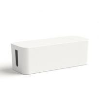 Cord Organizer Box to Hide Surge Protector on Desk or Floor Charger Socket Network Line Storage Bin 23.5x12x11.5cm