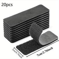 Heavy Duty Double Sided Adhesive Tape Super Strong Sewing Type Carpet Fastener Cable Organizer For Auto DIY Use