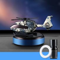 Car Solar Air Freshener Automatic Rotation Helicopter Essential Oil Diffuser Dashboard Aromatherapy Auto Aroma Diffuser
