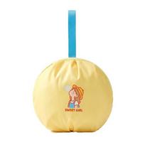 Polyester Fiber Underwear Storage Bag Handheld Folding Underwear Packing Cube Large Capacity Breathable Socks Sorting Bag