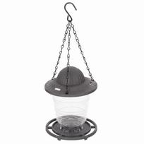 Creative Folding Hanging Bird Feeder Waterproof with Roof Hummingbird Feeder Large Capacity Bird Food Container Garden