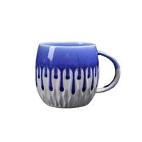 Creative 600ml Kiln-Changing Coffee Mug Ceramics Microwave Safe Breakfast Cup Large Capacity Milk Cup Office
