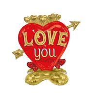 1 Piece of Balloon That Hits Your Heart, Valentine's Day Aluminum Foil Balloon, Suitable for Valentine's Day, Valentine's Day Parties, Confe Other