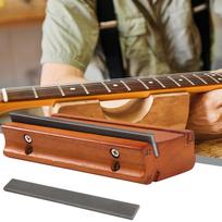 3/23/35 Degree Guitar Fret Crowning File Solid Wood End Dressing Polishing File 3 In 1 Guitar Sanding File Polishing File Tool China Mainland