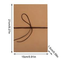 Accordion Foldable Scrapbook Album Stretchable Folding DIY Handmade Memory Book Picture Crafts Photo Collection Book For