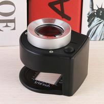 30X Optical Glass Lens 6LED Full Metal Folding Linen Tester Loupe Magnifier China Mainland