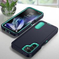 Case For Samsung Galaxy S2 S22 S23 FE S24 Ultra Plus Full Body 3 in 1 Shockproof Heavy Duty Anti-Scratch Rugged Kickstand Cover for Galaxy S22