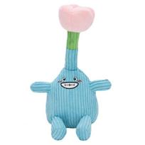 Bite-resistant Squeaky Dog Toy Flower Design Tulip Shape Pet Plush Chew Toy Anti-wear Self-Play Teeth Grinding Toy