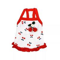 Pet Supplies Cute Little Dog Summer Strap Soft Fashion Dog Vest Breathable Pet Clothes for Kittens Puppy (White,S)