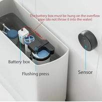 Automatic Toilet Sensor Smart Flusher Human Body Off-seat Water Flushing Valve For Household Defecation Bathroom Accessories China Mainland