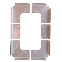 Corner Screw Kit Solar Panel Bracket Outdoor Rated Rust-free Adjustable Angle Versatile Yacht Installation Kit China Mainland