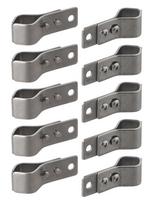 Ten Pack of Robust and Functional SS304 Stainless Steel Clamp Sets Optimized For Installing Your Outdoor Shade Solutions China Mainland