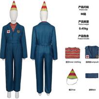 Halloween The Silent Hill Cosplay Costume Anya Crew Jumpsuit Workwear Outfit Old Captain Cory Roleplay Suit S