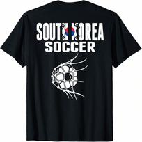 South Korea Soccer Fans Jersey Support Korean Football Team T-Shirt S įvairiaspalvis