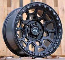Ratlankis RACINGLINE B1105 R17x9 6x139.7 ET 0 CB 106.1 (Black Half Matt) (980 kg)