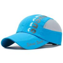 Fashion Wide Brim Mesh Baseball Cap Adjustable Breathable Peaked Cap Quick-drying Sun Visor Hat Summer