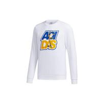 adidas neo M FAV SW Alphabet Printing Sports Pullover White Men's GP5886 M