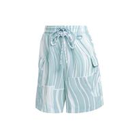 (WMNS) adidas by Stella McCartney TrueNature Hiking Shorts 'White Blue' Women's HT1120 XS