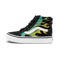 (PS) Vans SK8-Hi Zip Fire 'Black' Kids' VN0A4BUXESY EU 34