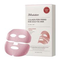 JMsolution Collagen PDRN Elastic Firming Rose Gold Foil Mask Pack 10 Sheets 10sheets