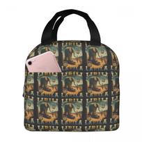 Lirili Larila Funny Italian Brainrot Meme Insulated Lunch Bag for Women Children Portable Food Boxes Thermal Lunch Box Tote One Size