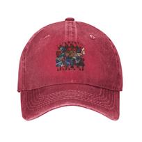 Young Dolph Collage  Covering Face Without Makeup Baseball cap Brand New Authentic Product Korean Trendy Denim CurvedBrim Hat One Size