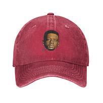 Lil Boosie Face Rapper Vintage  Photo Shoots Baseball cap AntiAging Couple Outfits Denim CurvedBrim Hat One Size