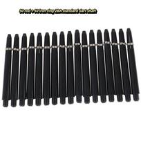 50pcs 48mm Nylon Dart Shafts 2BA Screw Thread Darts Rod Stem+Protection Ring