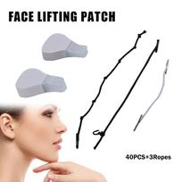 40Pcs Instant Invisible Face Stickers Neck Eye Double Chin Lift V Shape Tapes Makeup Facelifting Patch Adhesives