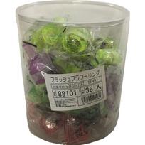 Glowing Rings, Flash Flower Rings [36 pieces] Flower Shape