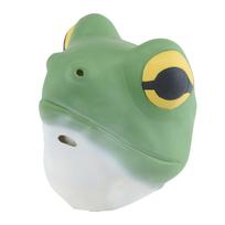 [Aiko Authentic Product] Animal Mask - Frog - Realistic Animal Mask for Cosplay, Halloween, Party Prop, Welcome Party, Entertainment, One-Shot Gag
