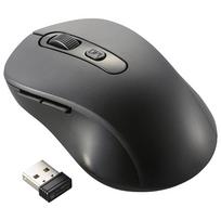 OHM Electric Silent Wireless Mouse BlueLED M Size Black PC-SMW11BS5MB-K 01-3982