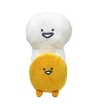 Obungu and Friends Vibrating Hug Plush Toy Official Goods Approx. 15cm (White)