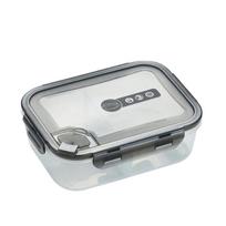 Microwave Safe Plastic Bento Lunch Box with Multiple Compartments Leakproof Food Storage Container for Student Office Portable Meal Prep