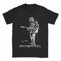 Kurt Cobain Guitar Style Graphic T Shirt Nirvana Grunge Y2K Streetwear Tee S-3XL S
