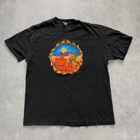 Vintage T Shirt Mens XL Black Single Stitch Graphic Print 90s Fiesta XXXXL