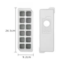 Ice Grid Ice Cube Mold Ice Box Household Homemade Ice Cube Artifact 12 Square Plastic Ice Grid
