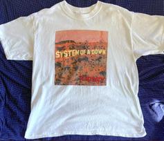 Vintage 2001 System Of A Down TOXICITY Promo T-shirt size S-5XL M